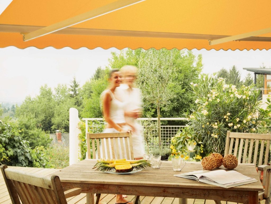 WOUNDWO Swingline, Offene Markisen, Gelenkarmmarkisen