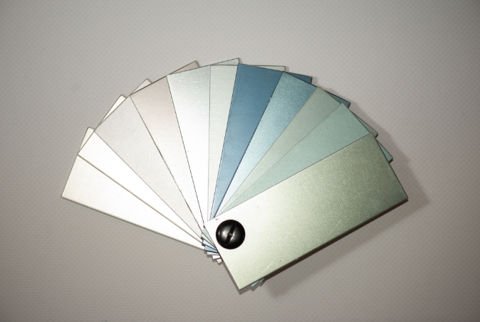 Farbfächer Aluminium-Farben RAL